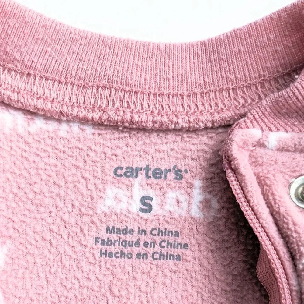 Carter's Infant Girls Soft Pink Sleeping Sak